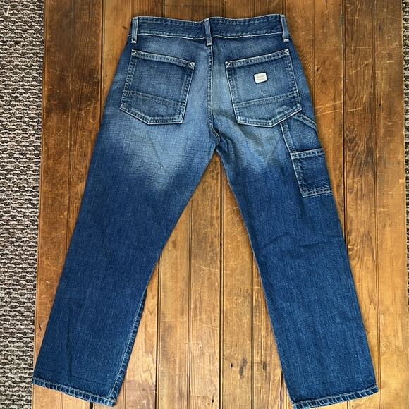 Women’s Adriano Goldschmied carpenter cropped mid rise jeans size 27 - Picture 6 of 9